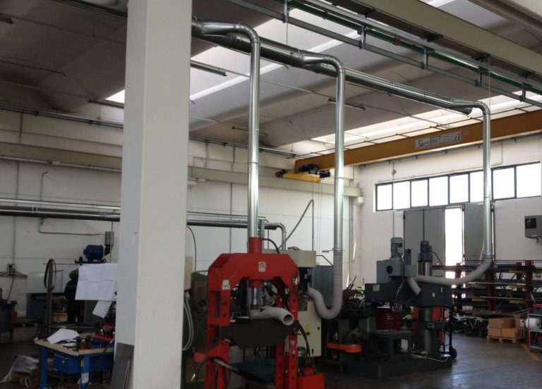 Aspirazione nebbie oleose meccanica di precisione