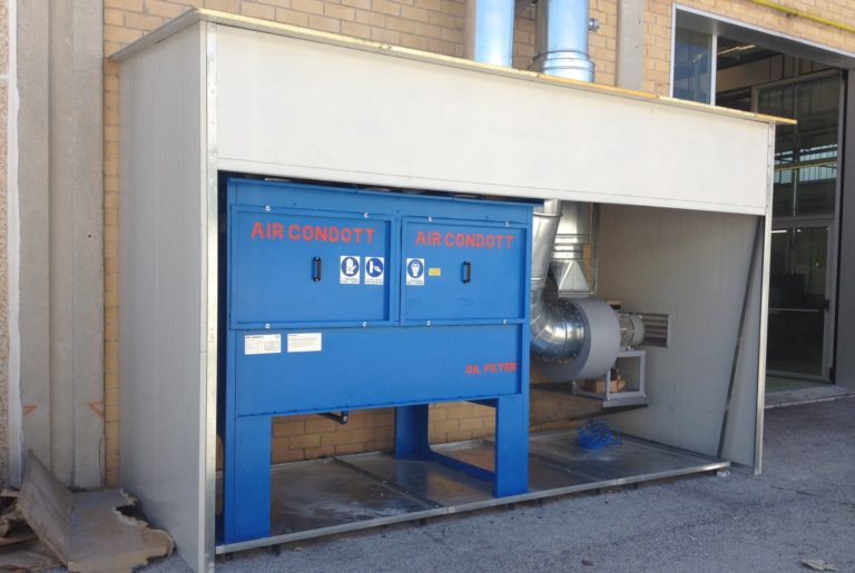 Depuratore OIL-STOP installato in torneria automatica